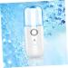 Angoily Nano Water Replenishing Instrument Face Steamer Humidifer Handheld Steamer Face Humidifier Spray Set - Buy Online on GoSupps.com