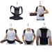 Posture Corrector XS-5XL | Adjustable Back Brace for Men & Women | Hunchback Correction & Scoliosis Prevention | Improve Back Posture | 3X-Large Black - Buy Online on GoSupps.com
