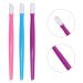 Adecco LLC 10pcs Rubber Nail Cuticle Pusher | Plastic Handle Nail Art Tool | Acrylic Cuticle Pusher Cleaner - Random Color - Buy Online on GoSupps.com