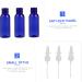 FRCOLOR 24 Pcs Round Shoulder Nasal Spray Bottles - Fine Mist Sprayer for Skincare - Travel Containers - Plastic Spray Bottles for Nasal Relief - Saline Spray Bottle - Small 12.5X2.5cm - Blue (Pack of 3) - Buy Online on GoSupps.com
