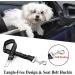 Dog Seat Belts for Car 2 Pcs Dog Tether with Elastic Bungee Buffer Adjustable Dog Car Seatbelts and Strong Leash Leads Accessories for Dogs Cats Pets Purple - Buy Online on GoSupps.com