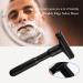 Buy Adjustable Double Edge Safety Razor Set - Travel Razor with 10 Blades | Adjustable Sharpness 1-6 | Matt Black - International Shipping Available - Buy Online on GoSupps.com