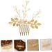 DOITOOL Hair Accessories Comb Pearl Hair Ties Hair Decorations Headdress Rhinestone Barrettes Rhinestone Hair Clip Wedding Decoration Pearl Beaded Headband Manual Bride Hair Comb - Buy Online on GoSupps.com