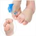 Dr.Pedi Gel Bunion Sleeves - Orthopedic Hammer Toe Straightener & Hallux Valgus Corrector with Cushion - Bunion Pads & Splint Protector for Toe Separation - Buy Online on GoSupps.com