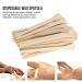 Wax Spatula - 50pcs Wooden Applicator Sticks for Hair Removal & Facial Masks | Tongue Depressor - Buy Online on GoSupps.com