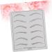 Housoutil 6 Pcs Eyebrow Microblading Skin Eyebrow Training Skin Practice Skin - Buy Online on GoSupps.com