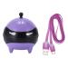 Jiklophg Lens Cleaning Portable Lens Mask USB Washer Automatic (Purple)