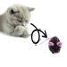 Vealind Automatic movable mouse toy cat toys with lifelike sound interactive cat toys mice for cat outlet and against boredom (pink) pink