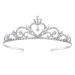 Lovelyshop Princess Rhinestone Wedding Tiara -Silver
