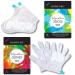 Bodipure Premium Keratin Gloves and Socks Bundle - Nail Strengthening Hand Masks and Moisturizing Foot Masks - 1 Sock Pair and 1 Hand Glove Pair