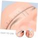 SKISUNO Eyebrow Stencil 50pcs Eyebrow Positioning Ruler Tool Stickers Eyebrow Template Eyebrow Drawing Ruler Scale Suite 18.00X3.80X0.10CM Blue - Buy Online on GoSupps.com