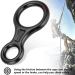 EIHI 35kN Abseiling Device | Figure of Eight Climbing Descender for 8-13mm Rope | International Shipping - Buy Online on GoSupps.com