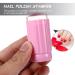 Minkissy 6-Piece Nail Art Silicone Stamp Set - Clear Nail Stamper & Scraper for Perfect Manicure - Buy Online on GoSupps.com