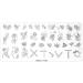 Premium Nail Art Stamping Plates - Flower Geometry & Heart Designs | International Shipping - Buy Online on GoSupps.com