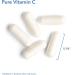 Pure Vitamin C Capsules - Immune & Mood Support - 100 Vegetarian Capsules - Buy Online on GoSupps.com