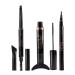 Yiida Eye Make-Up Set | Waterproof Black Mascara & Natural Look Eye Make-Up | Long-Lasting & Thickening Professional Kit - Buy Online on GoSupps.com