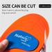 Sports Elasticity Insoles - Shock Absorbing Breathable Orthopedic Shoe Inserts for Running - International Shipping Available - Buy Online on GoSupps.com