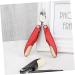 minkissy Nail Tools Metal Manicure Tools Steel Cuticle Trimmer Cuticle Remover Clipper Cuticle Manicure Pedicure Tool Toenail Clippers Care Nail Pliers - Buy Online on GoSupps.com