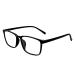 oriopxic Distance Glasses For Men Women -2.00 Lightweight Nearsighted Myopia Glasses Black -2.0 Diopters