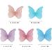 Butterfly Cupcake Topper Asudaro 3D Butterfly Cupcake Toppers Edible Butterfly Cake Cupcake Decoration for Birthday Wedding Fairy Party Butterfly Wall Sticker Decal One Size Purple - Buy Online on GoSupps.com