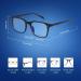 Vimbloom Blue Light Blocking Glasses for Men and Women - Anti Eye Fatigue, Anti Glare, UV Protection - Classic Black Frame - Buy Online on GoSupps.com
