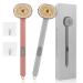 Ainiv 2 Pack Back Scrubber for Shower with Soap Dispenser - Long Handled Exfoliating Body Scrubber - Wet/Dry Brushing - Soft Bristles - Grey & Pink - Buy Online on GoSupps.com