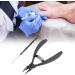 Stainless Steel Nail Clipper Scissor Olecranon Dead Skin Remover Cuticle Removal Tool Nail Scissors Set Iron Boxed for Paronychia - Buy Online on GoSupps.com