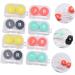 Solustre 32-Piece Contact Lens Travel Case - Portable Storage Container & Glasses Holder - Buy Online on GoSupps.com