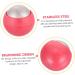 Coolhiya Handheld Massage Ball - Portable Ice Roller for Relaxation | 6.5x6.5 cm Pink Massage Device for Home Use - Buy Online on GoSupps.com