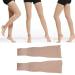 Thigh Support Stockings for Men & Women - Breathable Long Compression Socks for Varicose Veins & Swelling - Open Toe Elastic Design - Buy Online on GoSupps.com