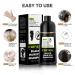 Black Hair Dye Shampoo for Gray Hair | 3-in-1 Hair Color Shampoo for Men & Women | Herbal Formula for Gray Coverage - Buy Online on GoSupps.com