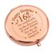Sweet 16 Birthday Gifts for Girls Inspirational Gift for Her Compact Makeup Mirror for Friend Sister 16 Year Old Girl Gifts Happy 16th Birthday Gifts for Niece Daughter Travel Makeup Mirror