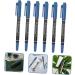 Beavorty 6pcs Eyebrow Marker Pen White Piercing Marking Pen Waterproof Makeup Maker Writing Brush Body 13.9x1.8cm Blue - Buy Online on GoSupps.com