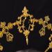 Virgin Mary Halo Crown Gold Goddess Headband Headpiece Halloween Party Hair Accessories A-Gold/Black - Buy Online on GoSupps.com