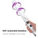 Rotating 2-in-1 Curling Iron & Flat Iron | Professional Tourmaline Ceramic Hair Straightener & Curler | 30s Fast Heating & 14 Temp Settings - Buy Online on GoSupps.com