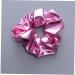 Zonster 6PC Rainbow Hair Scrunchies - Shiny Metallic Elastic Hair Bands for Girls Women & Horses - Random Colors - Buy Online on GoSupps.com