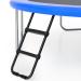 Gardenature Trampoline Ladder 2 Steps Wide Step Climbing Ladder-Trampoline Replacement Accessories Parts - Black
