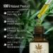 Organic Hemp Oil Drops 3000mg for Sleep, Skin, Hair & Mood | Bio-Active Extract | Cruelty-Free | 30ml - Buy Online on GoSupps.com