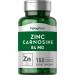 Zinc Carnosine Supplement | 84 mg | 150 Capsules | Non-GMO Gluten Free | by Piping Rock