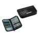 Winmau Super Dart Case 2 Slimline Holds 2 Sets of Darts 8 Compartments Black