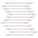 Precision Tip Cotton Swabs/Double Pointed Cotton Buds for Makeup 400pcs 400 Count (Pack of 1)