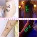 Luminous Butterfly Temporary Tattoos - 12 Sheets Glow in The Dark Stickers for Girls | Party Favors & Decorations - Buy Online on GoSupps.com