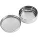 Foraineam 48-Pack Aluminum Lip Balm Jars | Empty Round Travel Cream Cans with Screw Lid | White Metal Containers for Travel - Buy Online on GoSupps.com