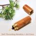 Self Threading Needles 12 Pack with Needle Threader and Carving Pattern - Golden Orchid Design, Side Thread Small Case - Buy Online on GoSupps.com