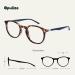 Buy Opulize Met 4-Pack Stylish Reading Glasses for Men & Women - Big Round Black Brown Gray Clear - Feather Hinges +1.50 Diopters - Buy Online on GoSupps.com