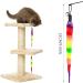 Cobee Cat Toys Worms 12pcs Cat Rainbow Worm Toy Refills Funny Interactive Colorful Fluffy Worms with Bells Cats Chaser Toys Kittens Wand Replacement Toys Refill for Indoor Training Accessories - Buy Online on GoSupps.com