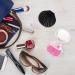 Milist Contact Lens Storage Case Set - 2 Plastic Containers with Mirror Design - Perfect Make-up Gift - Buy Online on GoSupps.com