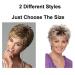 Short Blonde Real Hair Wig - Pixie Cut Layered Wigs for Women | Stylish Fluffy & Light Curly Ash Gold Options - Buy Online on GoSupps.com