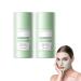 VKaoess Mugwort Clay Mask Stick for Deep Pore Cleansing Green Clay Mask Stick for the face with the Care & Sebum Control Oil Control & Pore Refining all skin types Skin Purifying 2 bottles