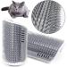 UngVeil 2 PCS Cat Self Corner Groomer Wall Corner Massage Comb Cat Corner Groomer Brush for Long Short Hair Cats Hair Combing - Buy Online on GoSupps.com